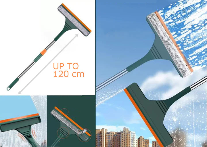 2 in 1 Glass Cleaner - شفاطة زجاج