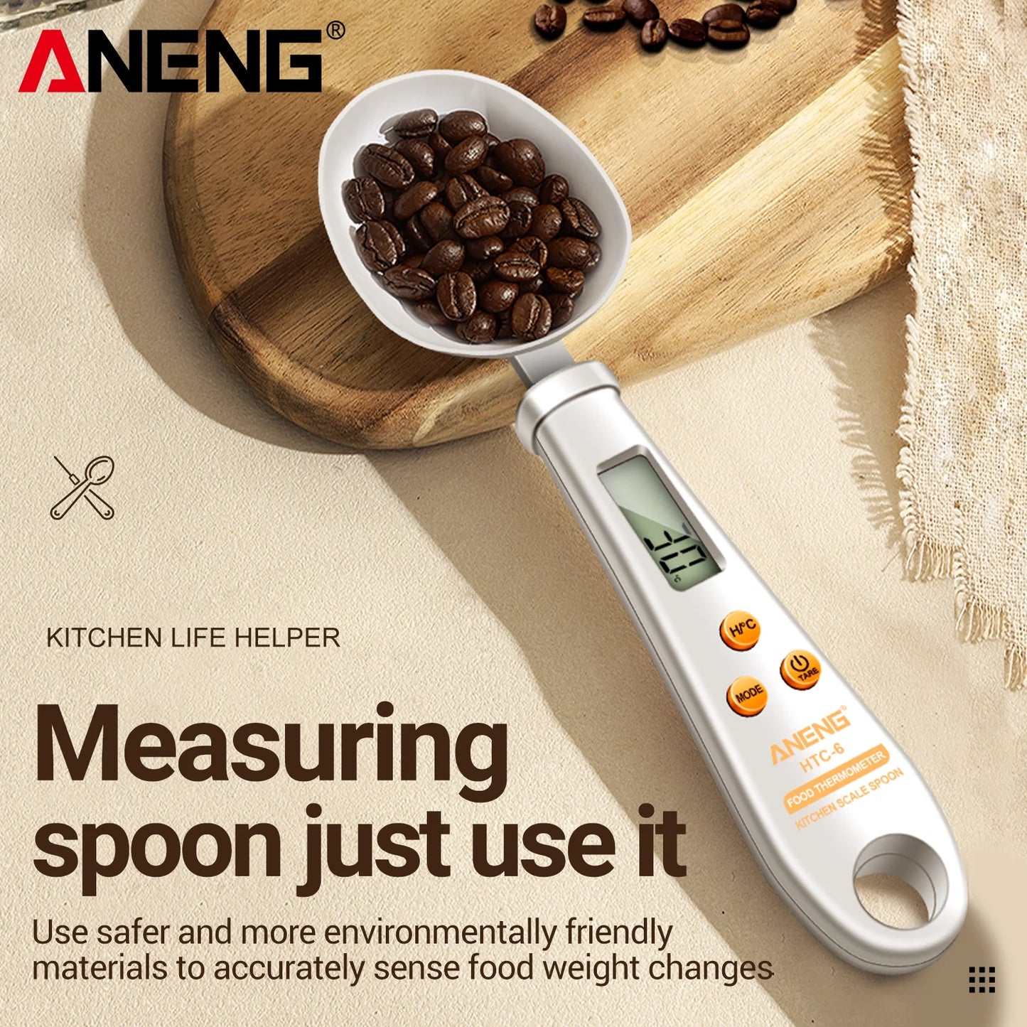 Digital Spoon Kitchen Scale