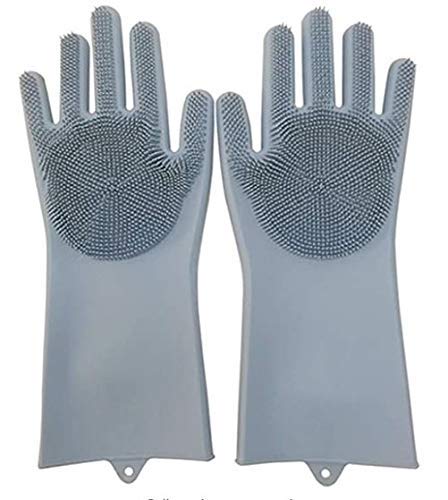 Silicon Washing Gloves - كفوف جلي سيليكون