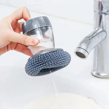Soap Dispensing Palm Brush