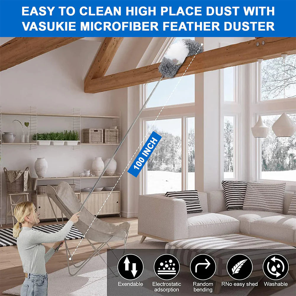 Fan Cleaning Brush - معسفة طويلة قابلة للطي