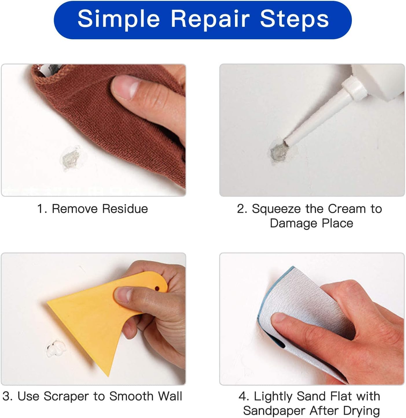Wall repair Paste - معجون اصلاح الجدران