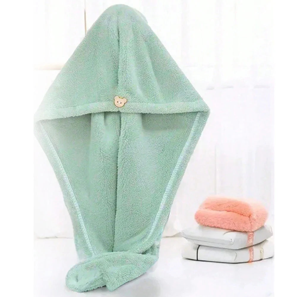 Hair Cotton Towel - منشفة رأس قطن