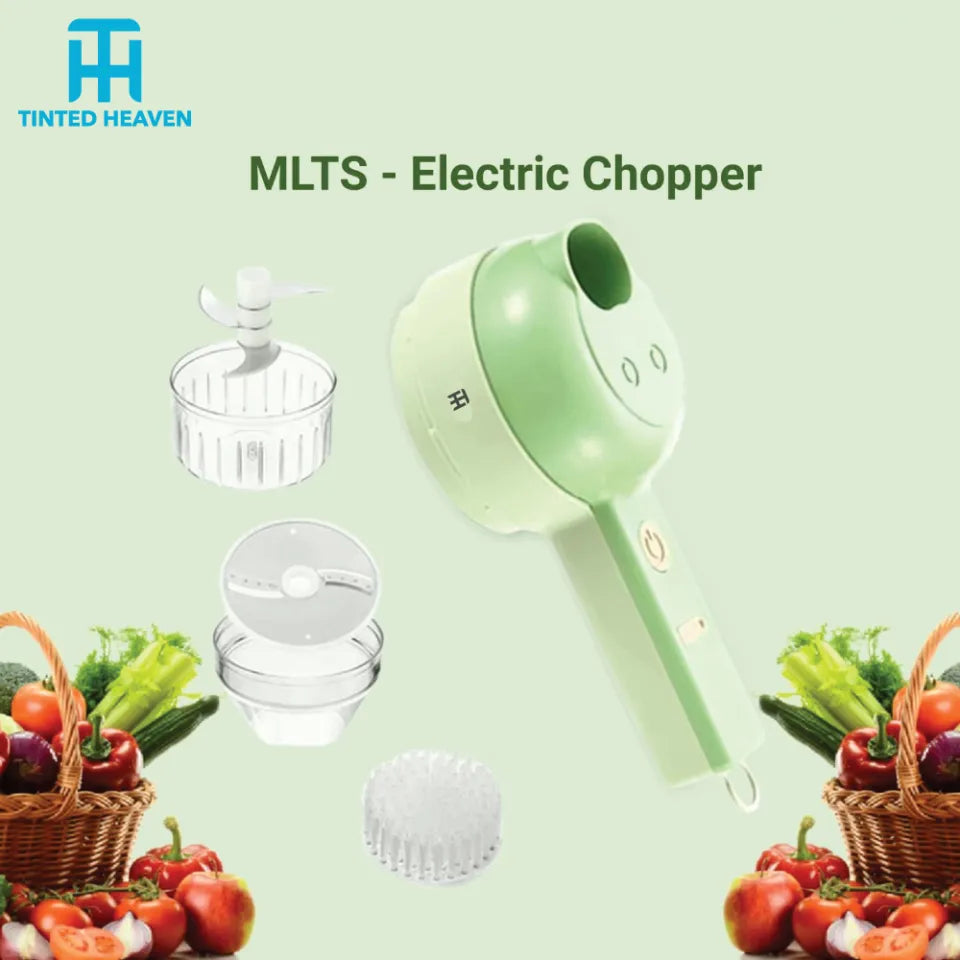 Electric rechargeable vegetable chopper