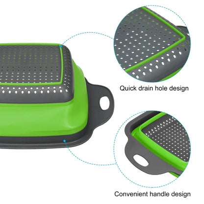 Foldable Silicone Strainer - مصفاية سيليكون قابلة للطي