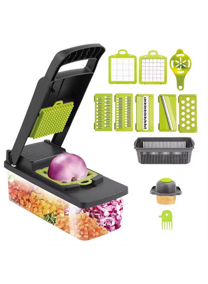 Multifunctional Vegetable Cutter - قطاعة خضار ضغط