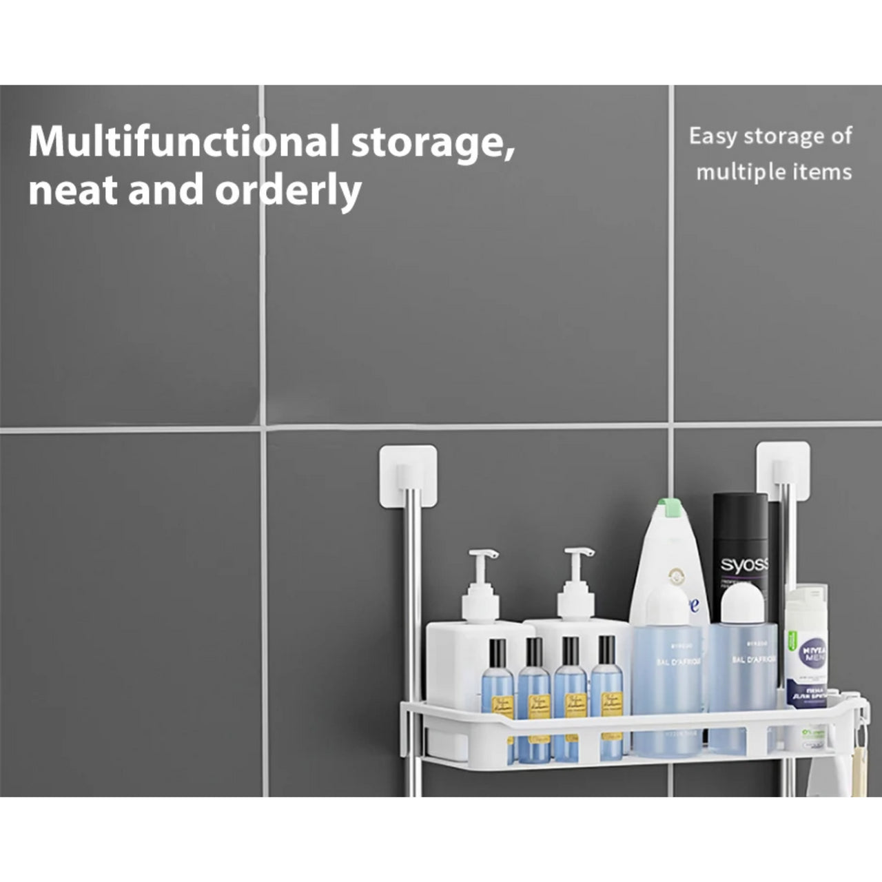 Bathroom Cabinet Shelf Organizer - ستاند كرسي حمام