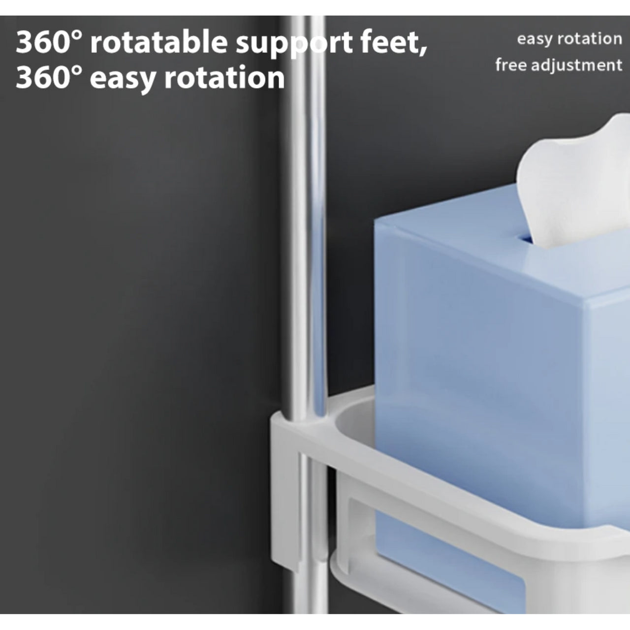 Bathroom Cabinet Shelf Organizer - ستاند كرسي حمام