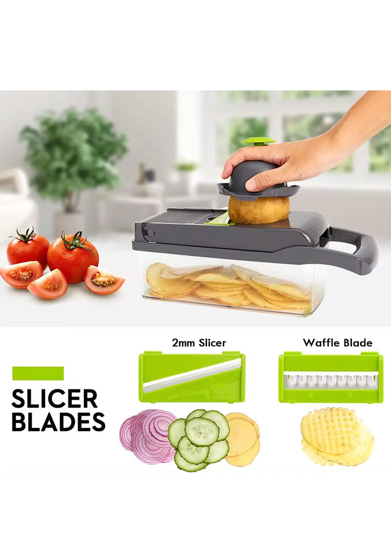 Multifunctional Vegetable Cutter - قطاعة خضار ضغط