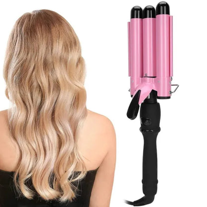 3 barrel hair curler