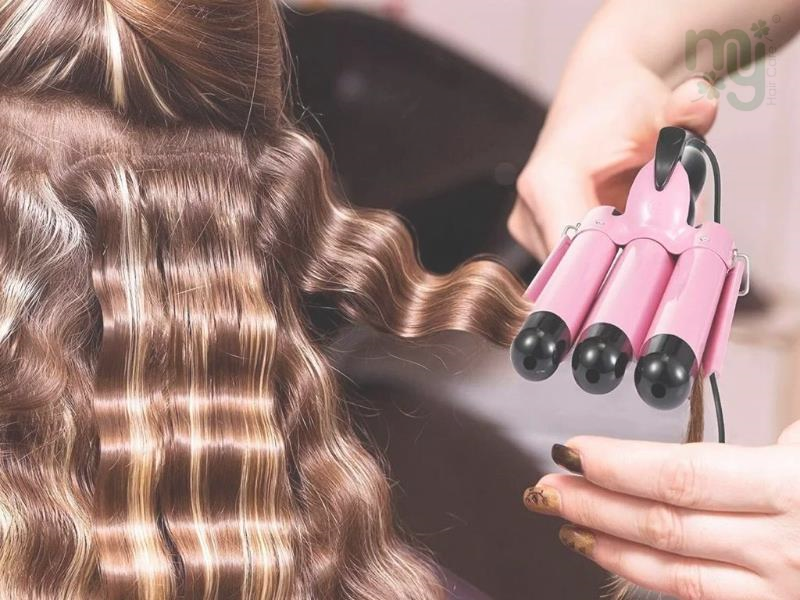 3 barrel hair curler