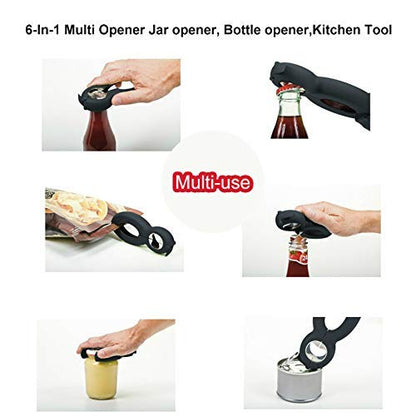 6 in 1 Can Opener - مفتاح علب 6 ب 1