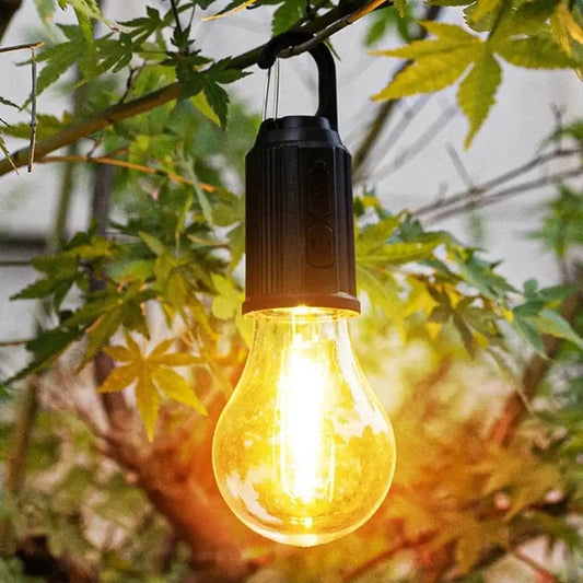 Camping Solar Bulb - لمبة تخييم طاقة شمسية