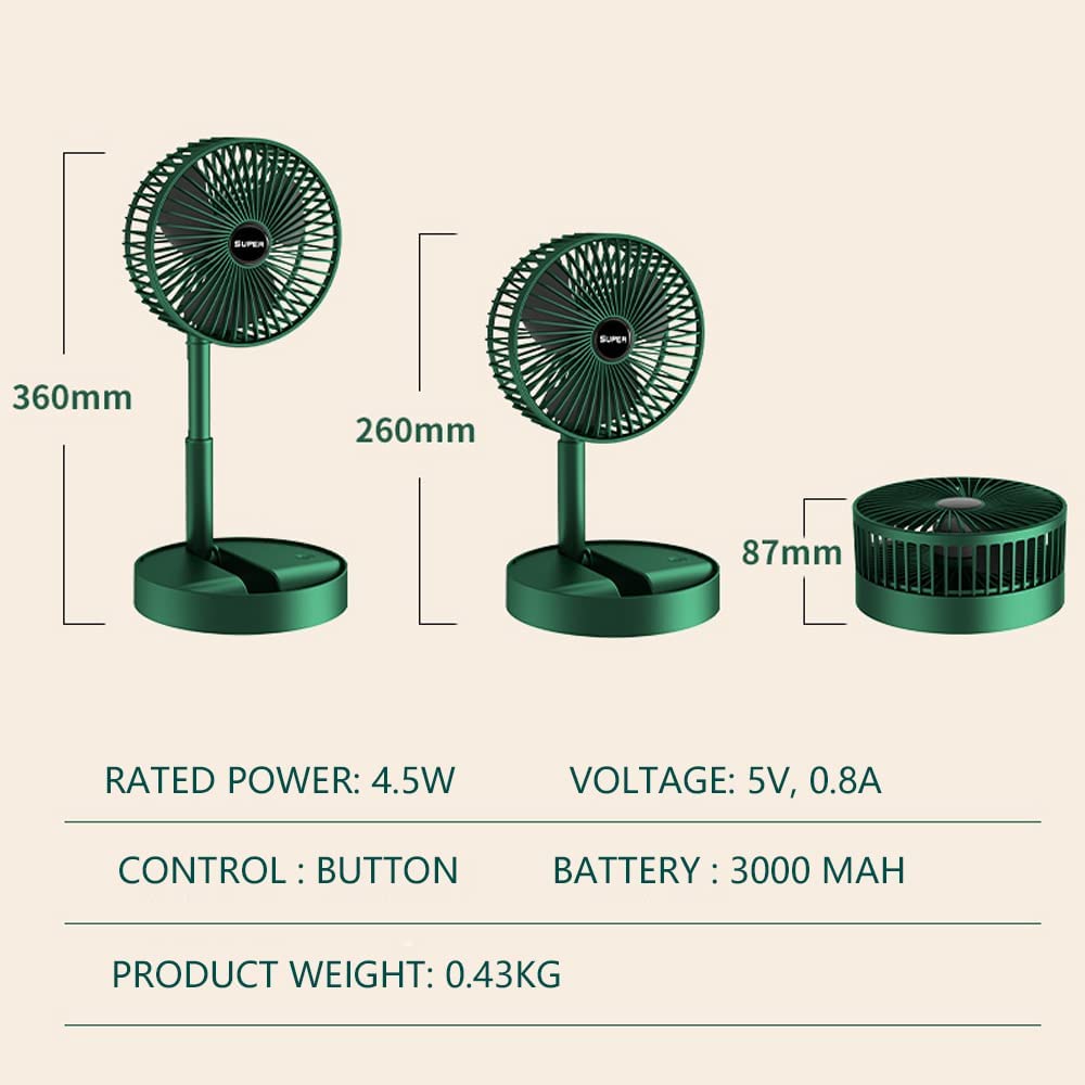 Foldable Mini Fan - مروحة قابلة للطي