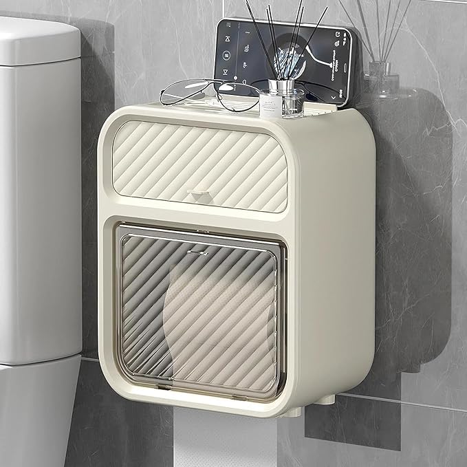 Toilet Organizer with Drawer - منظم حمام مع جارور