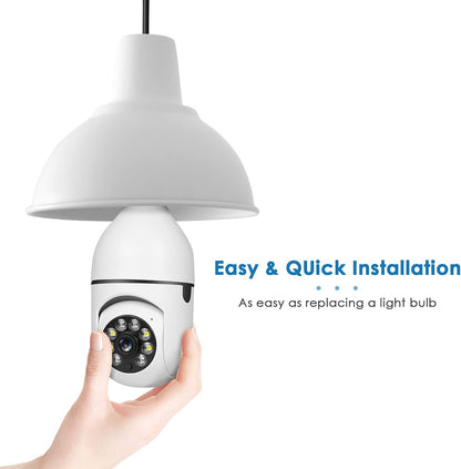 Rotating Camera Lamp - كاميرا لمبة قابلة للدوران