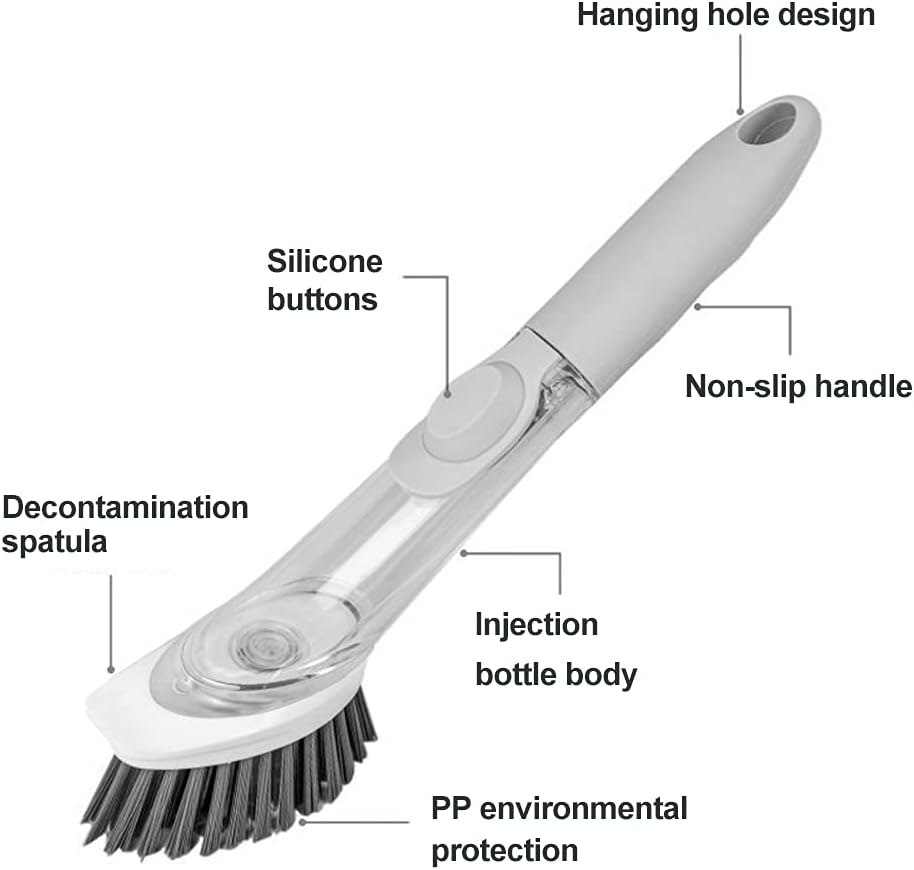 Brush with Soap Container - فرشاية مع خزان صابون