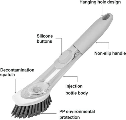 Brush with Soap Container - فرشاية مع خزان صابون