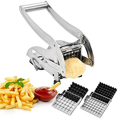 Stainless Steel Potato Chopper - قطاعة بطاطا ستانلس