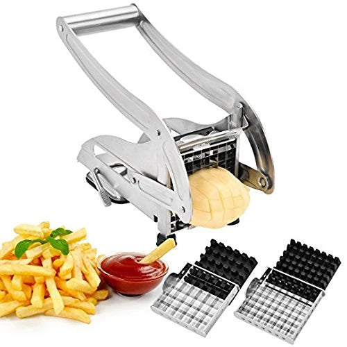 Stainless Steel Potato Chopper - قطاعة بطاطا ستانلس