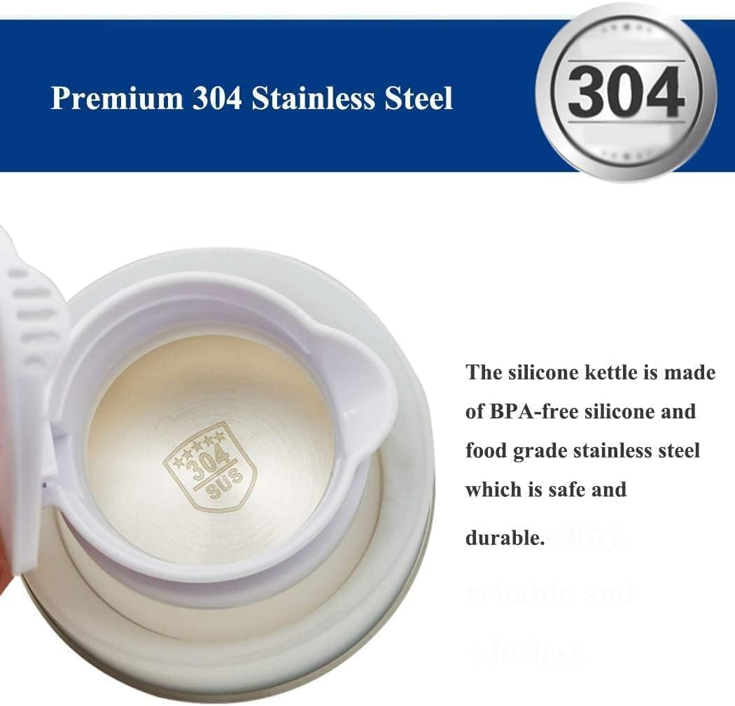 Silicon Foldable Kettle - سخان مياه قابل للطي