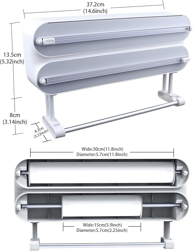 Nylon & Tissue Dispenser - منظم رول النايلون