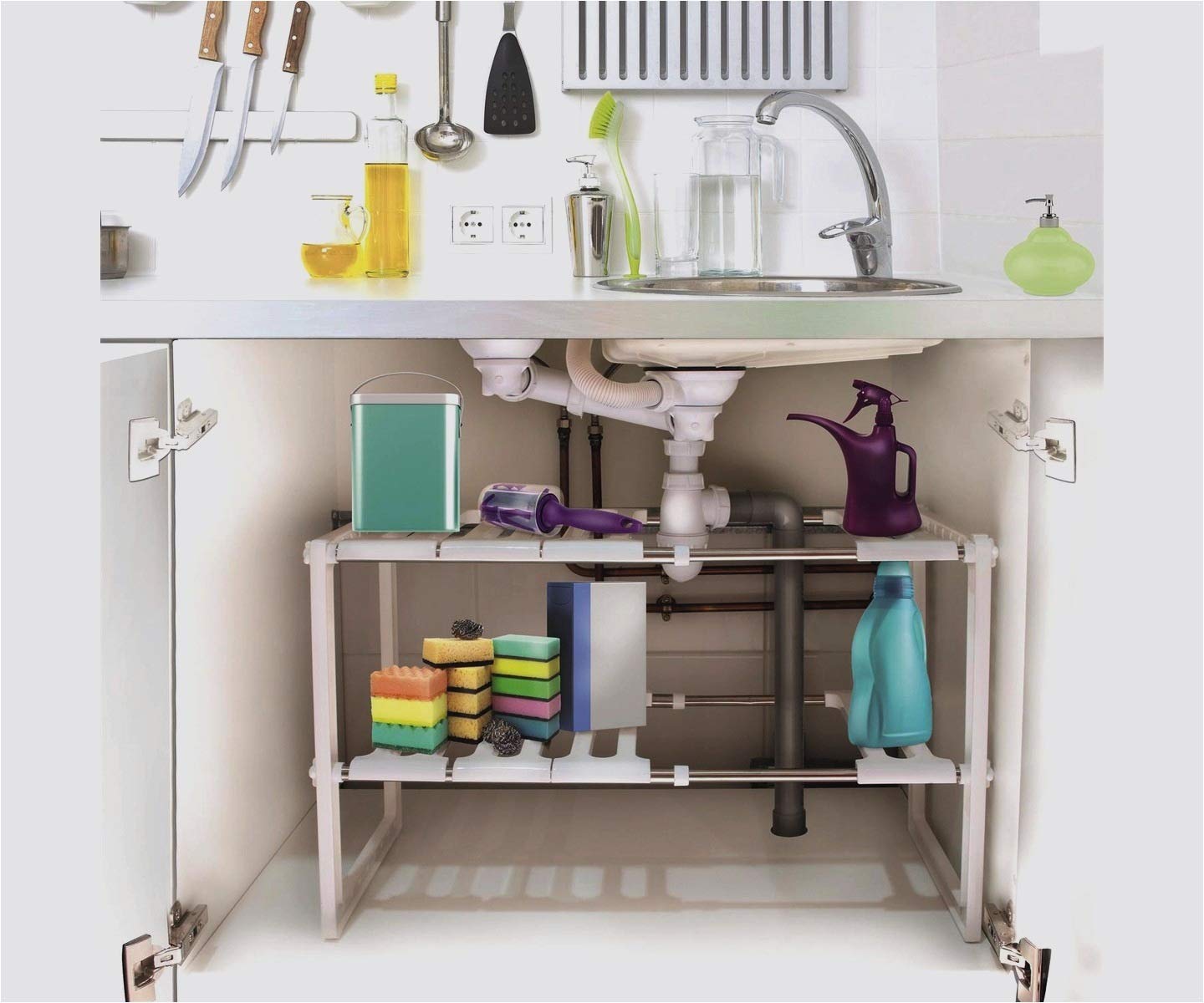 Undersink Organizer - ستاند منظم تحت المجلى