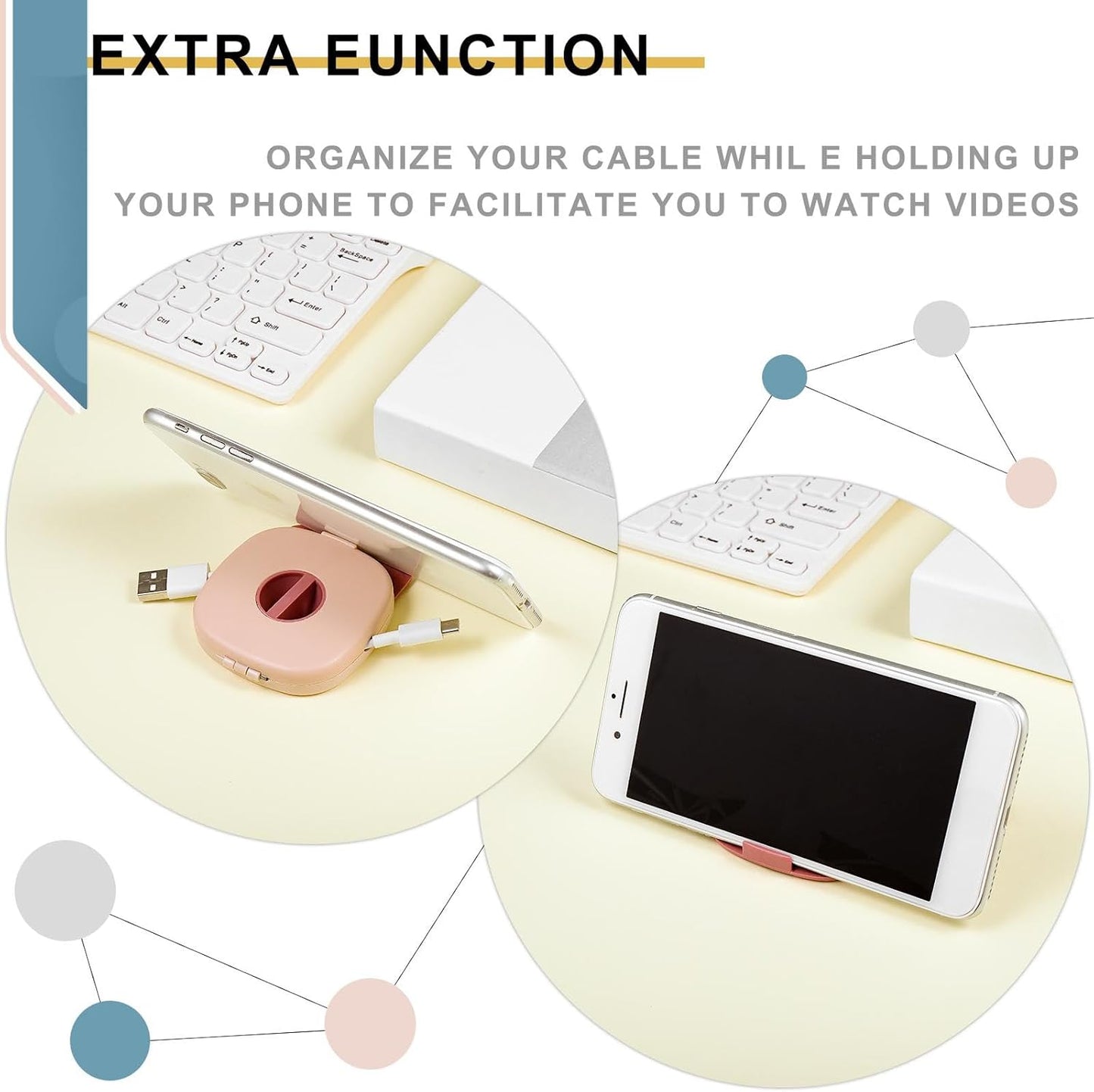Charger Cable Organizer - منظم سلك الشاحن