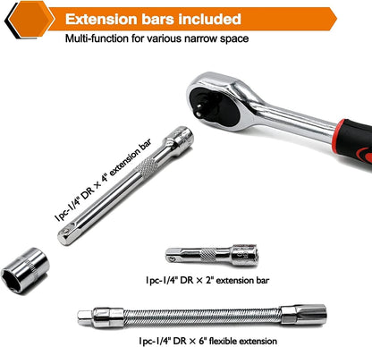 46 Pcs Tools Set - طقم عدة طقطاق