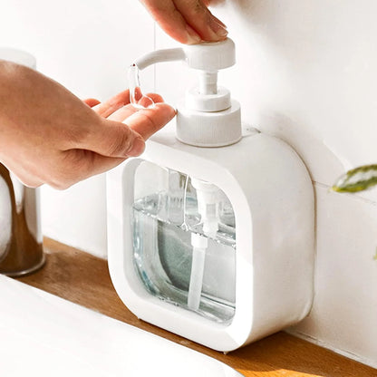 Transparent Soap Bottle - علبة صابون شفافة