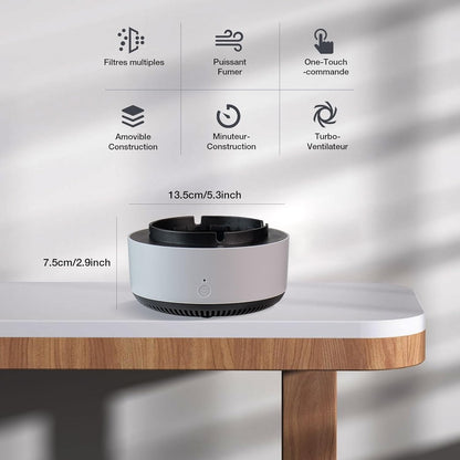 Smoke Absorber Ashtray - منفضة سيغار تشفط الدخان