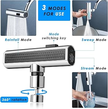 Stainless Steel Faucet - عنق خلاط كبير