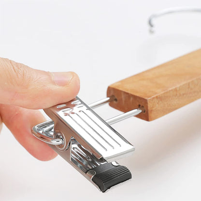 Wooden Clip Hanger - تعليقة خشبية مع ملاقط