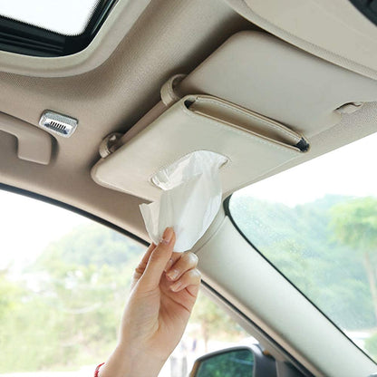 Car Tissue Holder - علبة محارم واوراق شخصية للسيارة