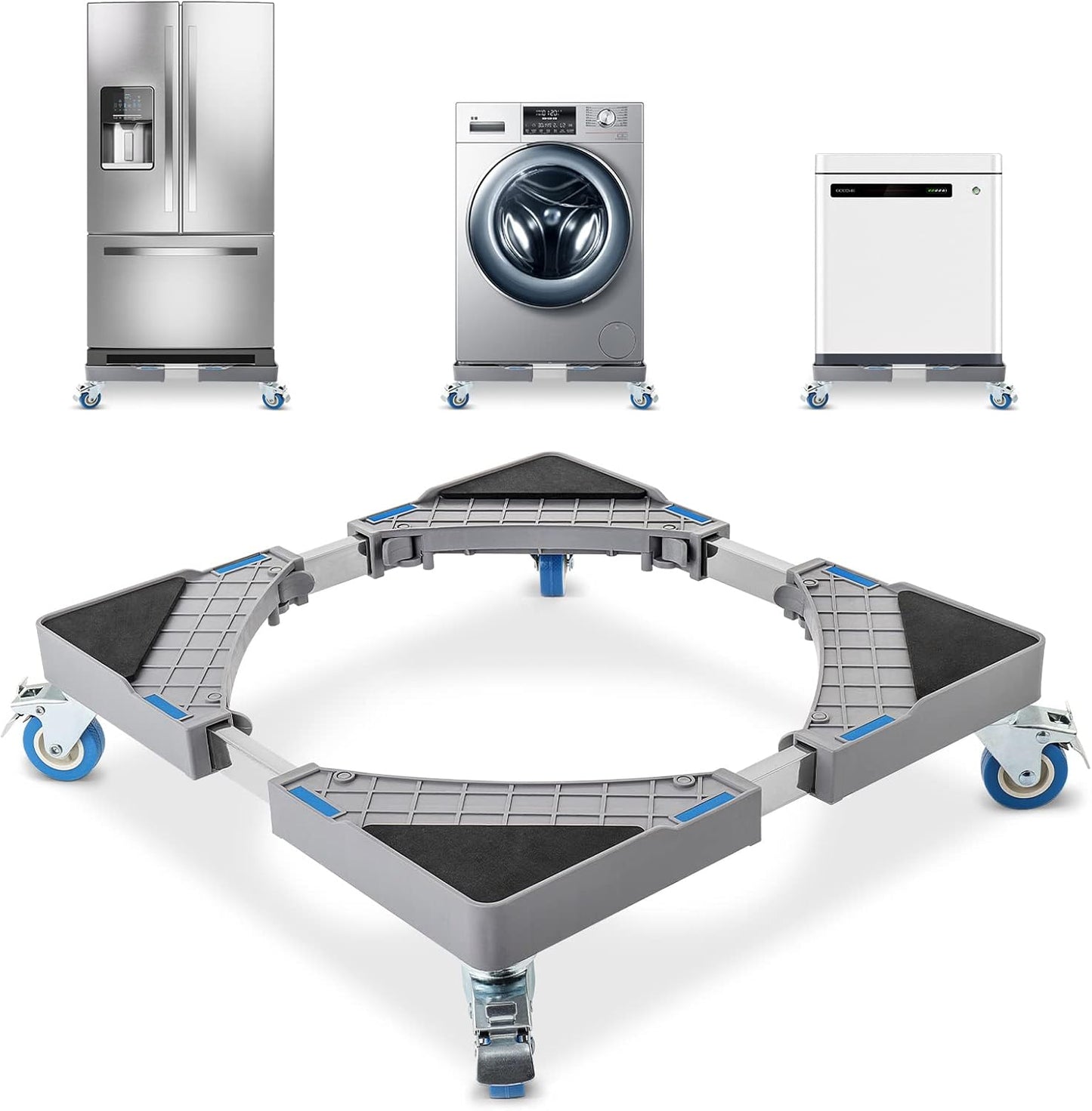 Adjustable Washing Machine Rack - قاعدة غسالة متحركة