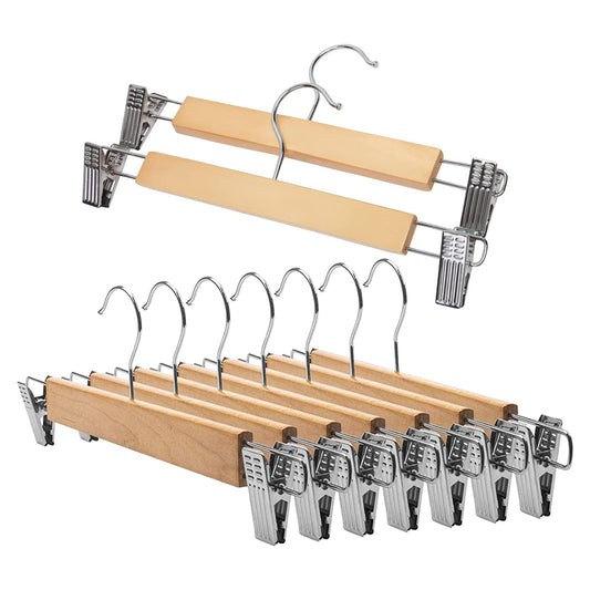 Wooden Clip Hanger - تعليقة خشبية مع ملاقط