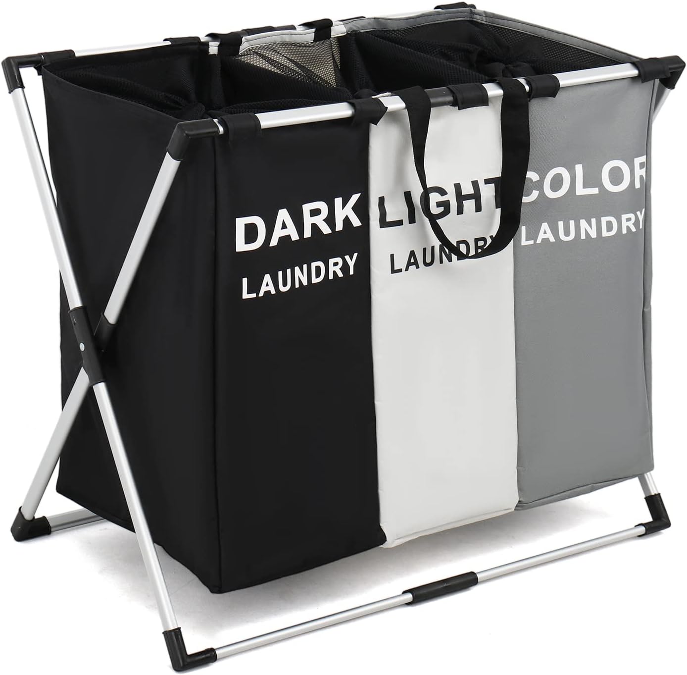 3 Section Laundry Basket - سل غسيل ثلاث خانات