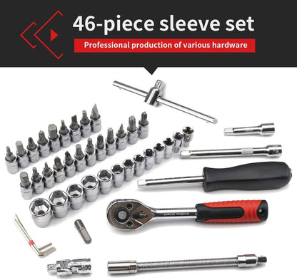 46 Pcs Tools Set - طقم عدة طقطاق