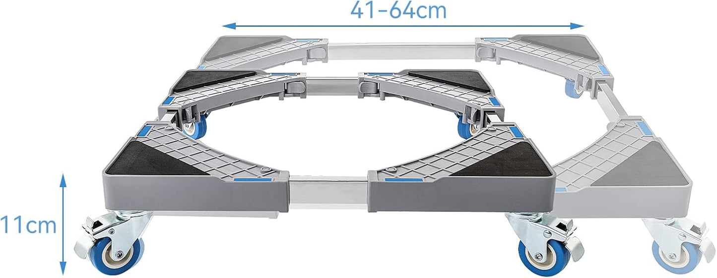 Adjustable Washing Machine Rack - قاعدة غسالة متحركة