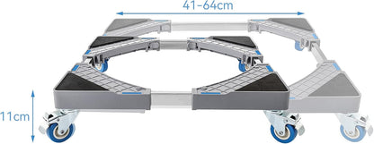 Adjustable Washing Machine Rack - قاعدة غسالة متحركة