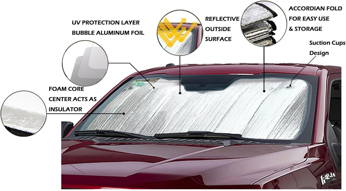 Car Front Windshield - غطاء السيارة الأمامي