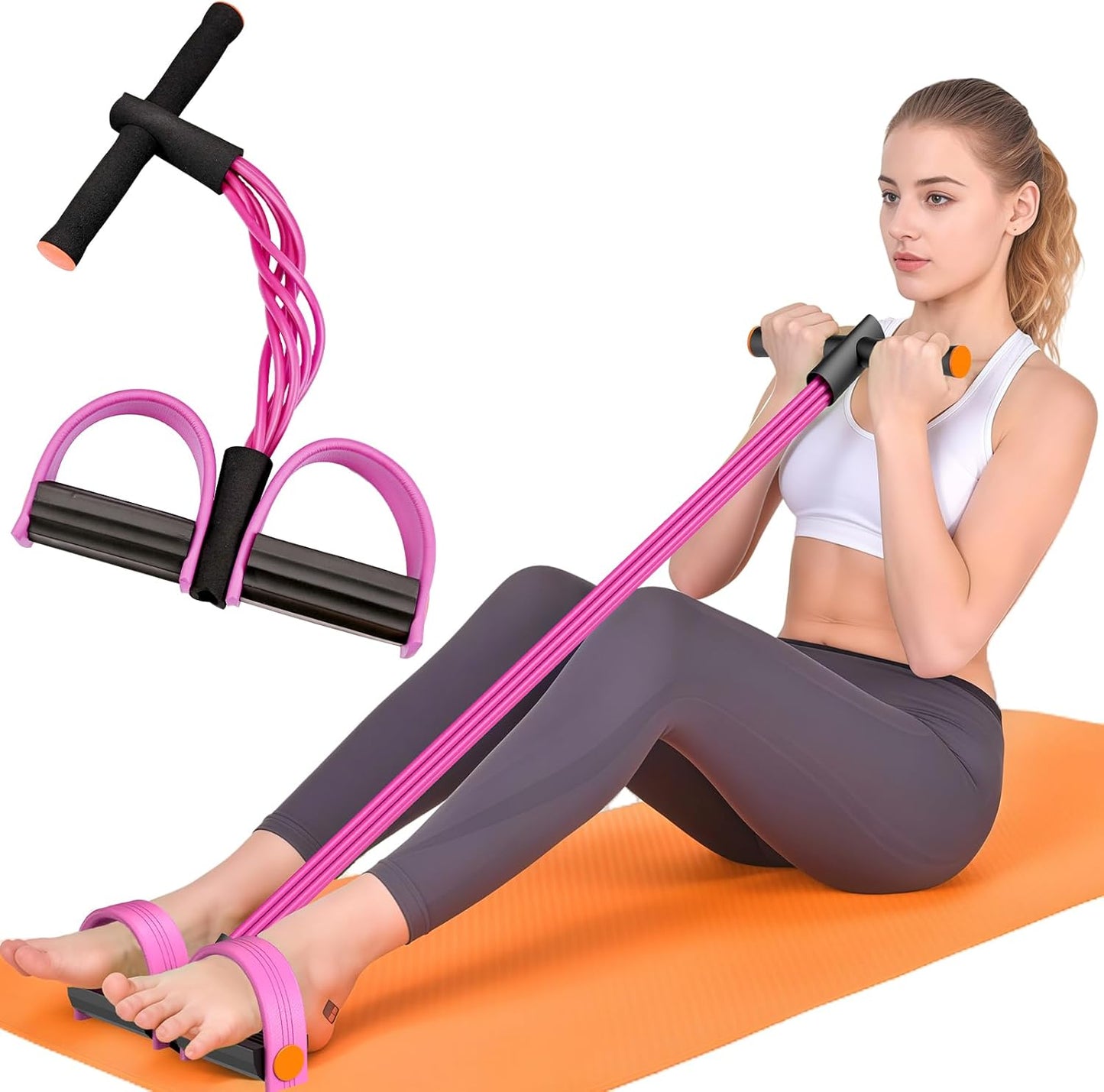 Exercise Band with Handles - حبل رياضة