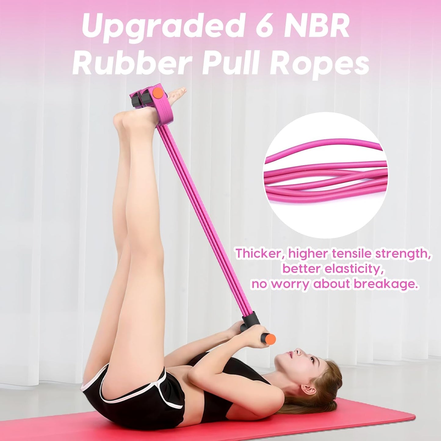 Exercise Band with Handles - حبل رياضة