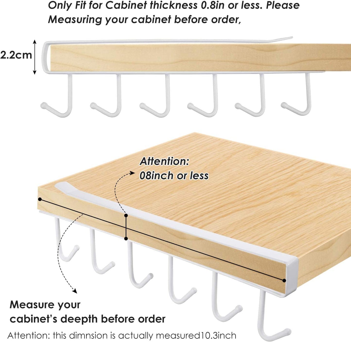 Under Shelf Hanger - تعليقة فناجين تحت الرف
