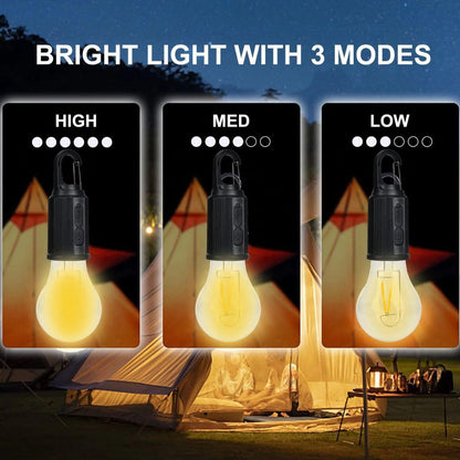 Camping Solar Bulb - لمبة تخييم طاقة شمسية