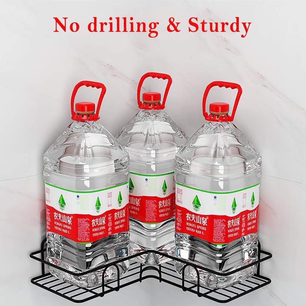 Stainless Steel Corner Shelf - رف حمام زاوية ستانلس