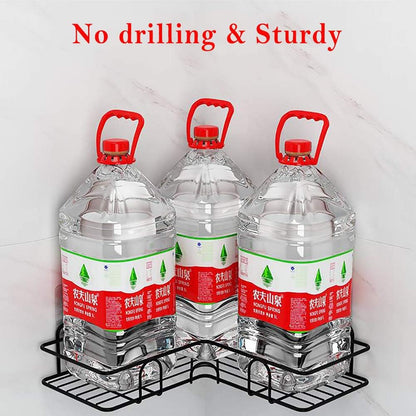 Stainless Steel Corner Shelf - رف حمام زاوية ستانلس