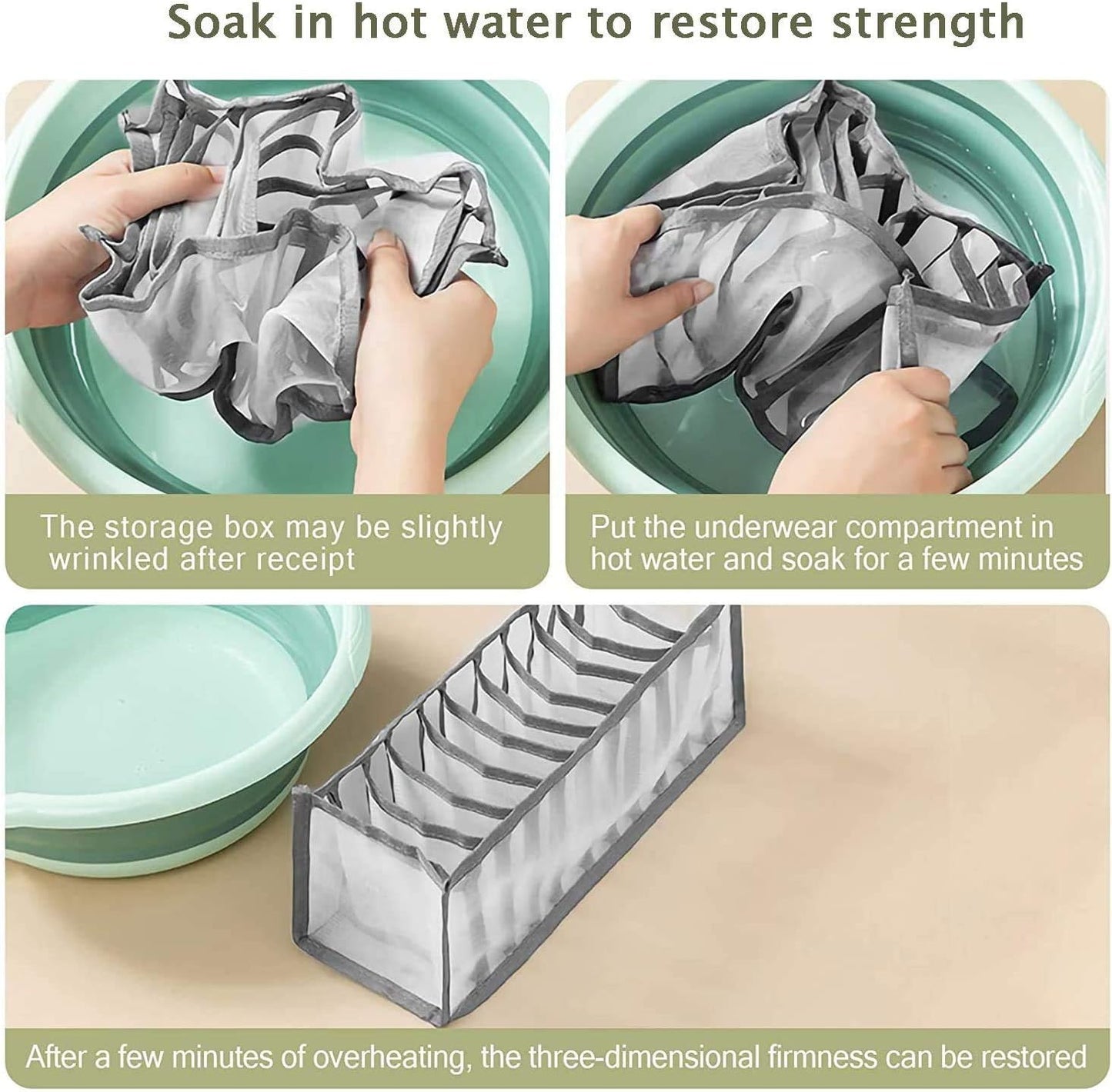 3 pcs Underwear Organizers - منظم الملابس الداخلية