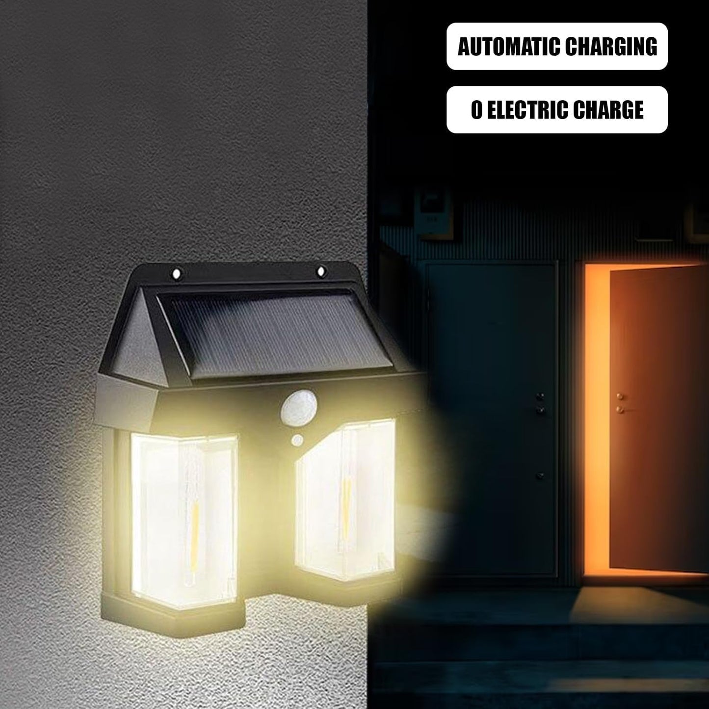 Double Lightning Solar Lamp - لمبة طاقة شمسية دوبل