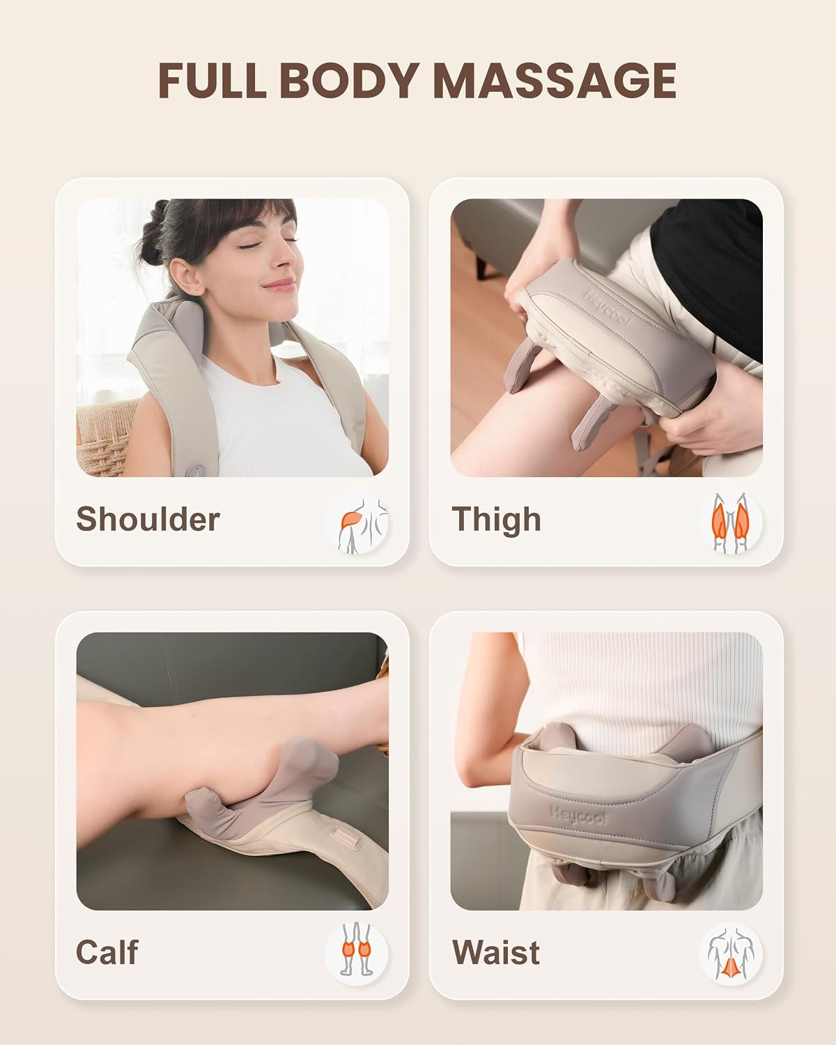 Rechargeable Neck Massager - مكنة مساج للرقبة تشريج